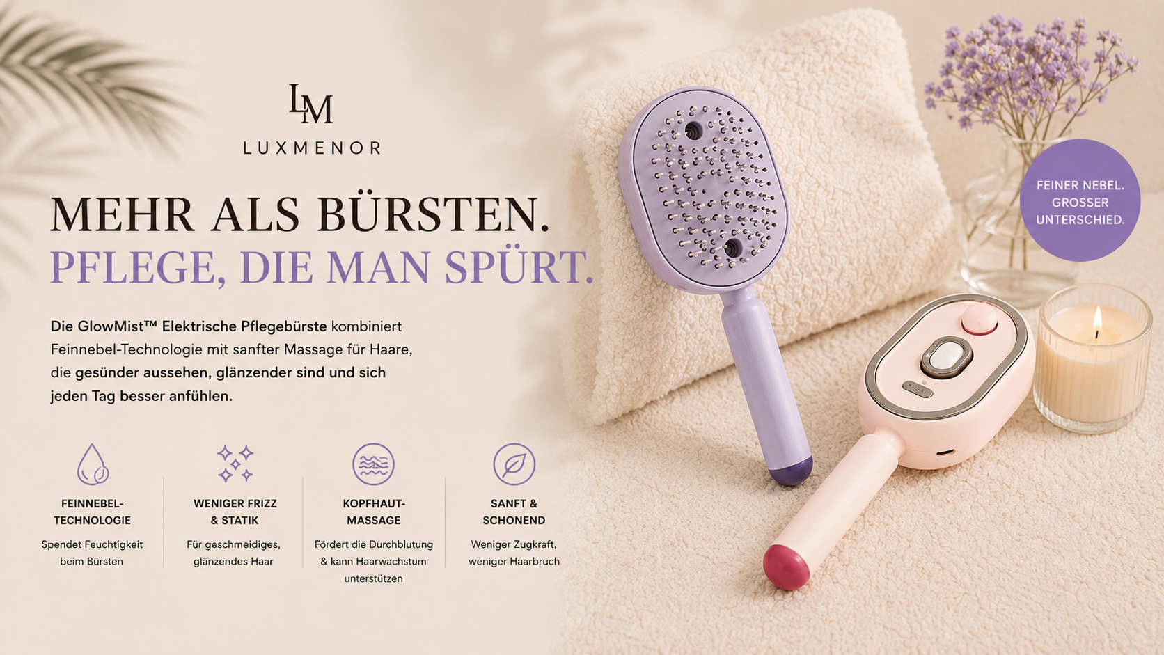 GlowMist™ richtig anwenden – So holst du das Beste aus deiner Pflegebürste heraus