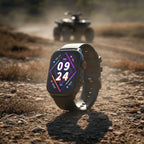 NOVA HK95 AMOLED Smartwatch – Schwarz