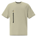 Herren Oversized Verwaschenes T-Shirt