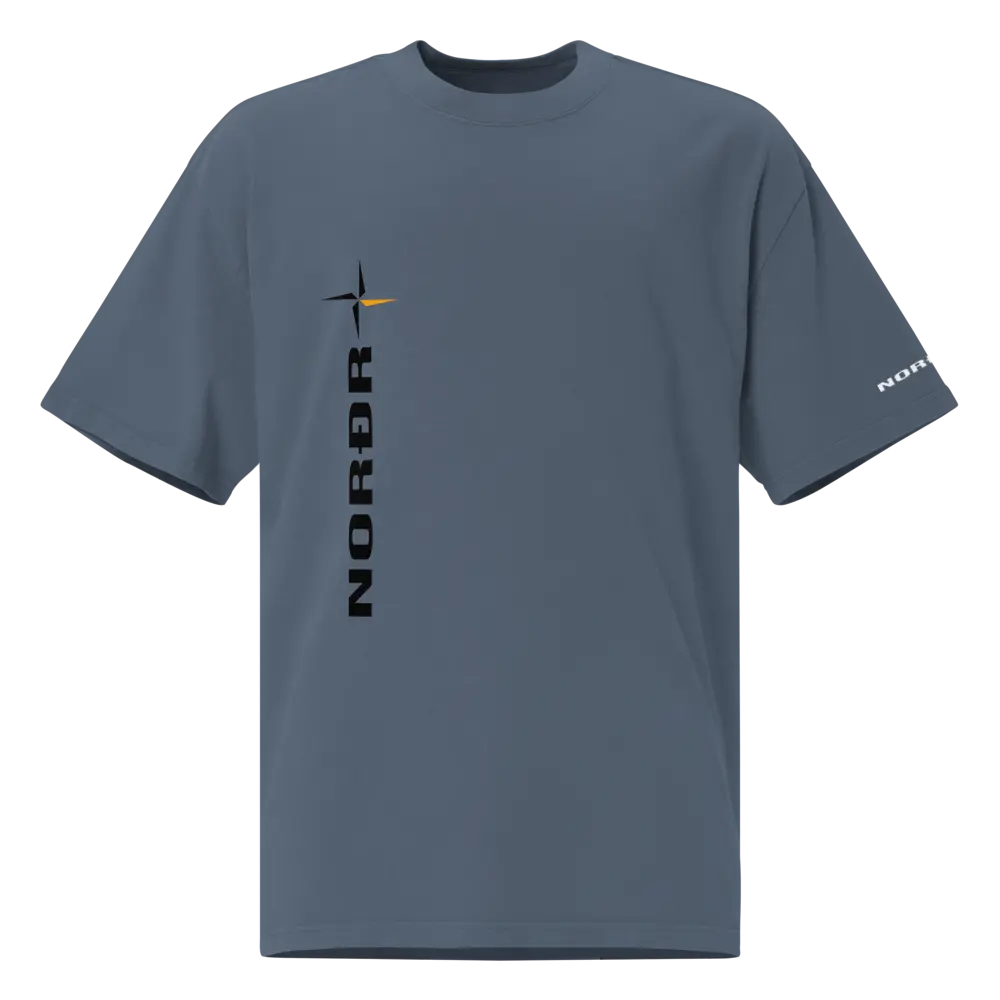 Herren Oversized Verwaschenes T-Shirt
