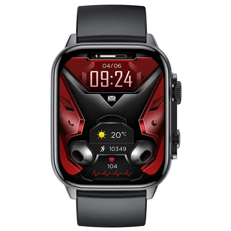 NOVA Smartwatch drei Farben Schwarz Orange Khaki